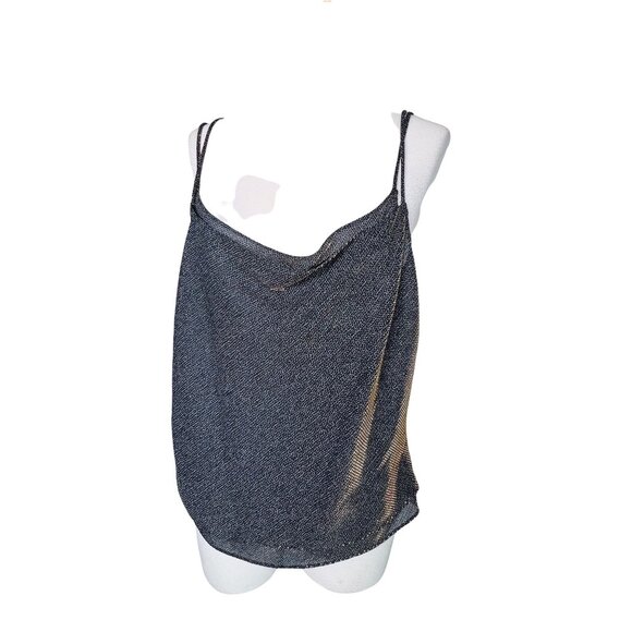 Joseph Ribkoff Jacket and Cami Gold Iridescent Set Poly Metallic Cocktail Fab - Picture 8 of 12